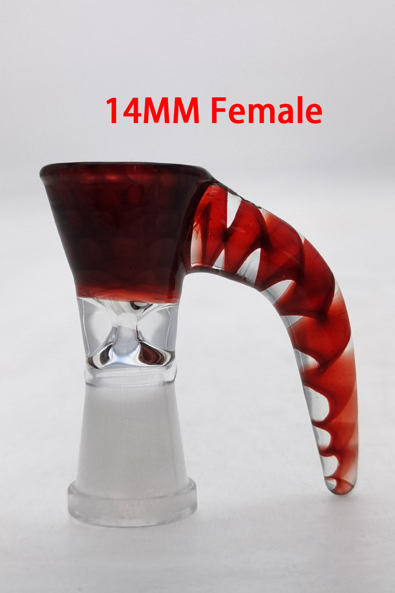 TAG - Horn Handle Single Hole Slide - Discreet Smoker