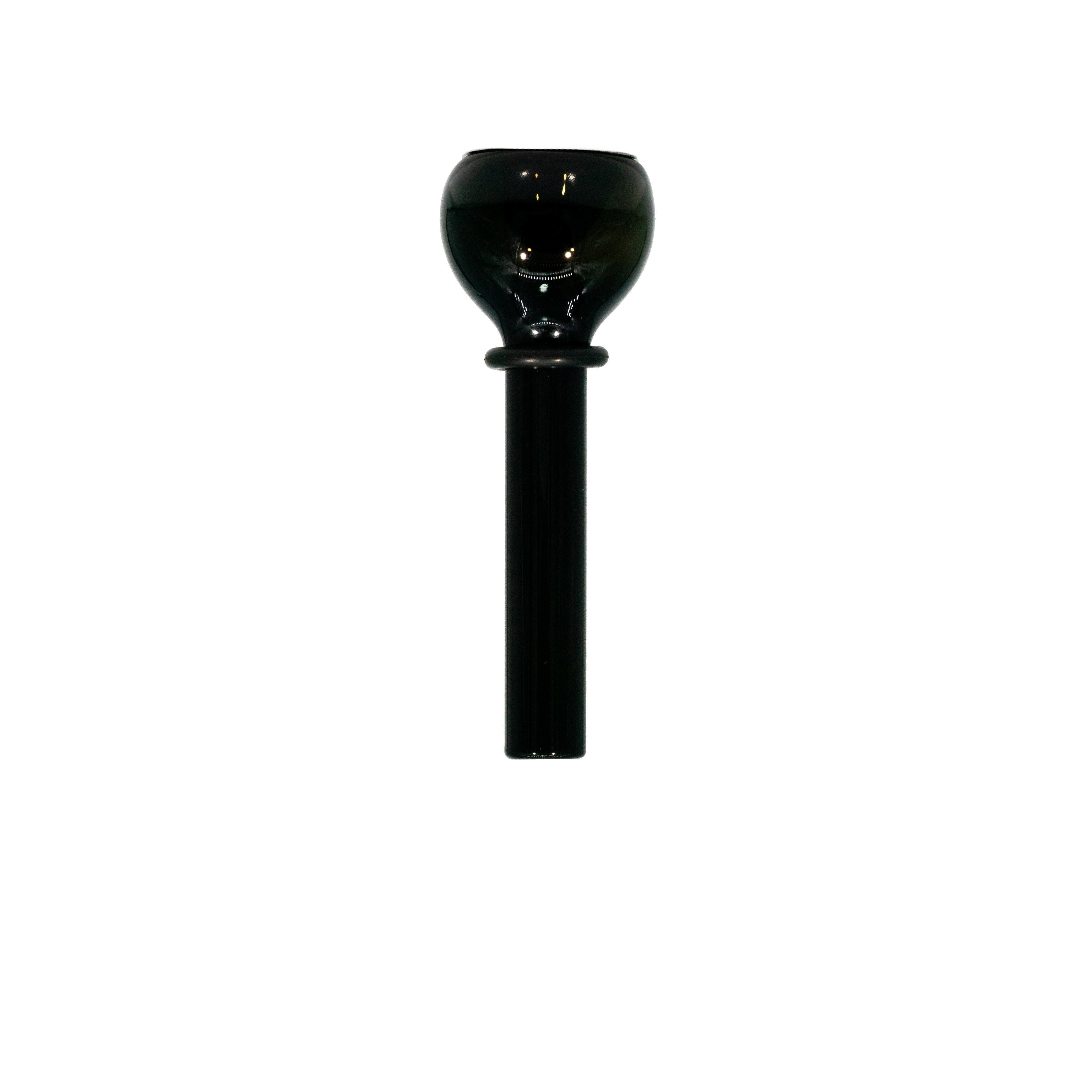 Black Small Bubble Bowl - Discreet Smoker
