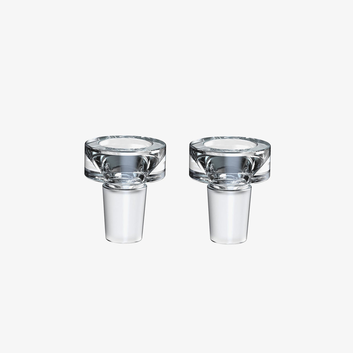 SOFTGLASS TOTEM BOWL 2 PACK - Discreet Smoker