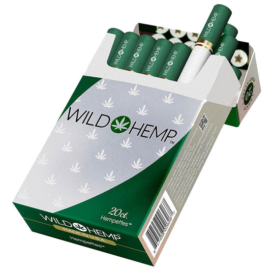 1 CARTON - Wild Hemp CBD Hempettes - Discreet Smoker