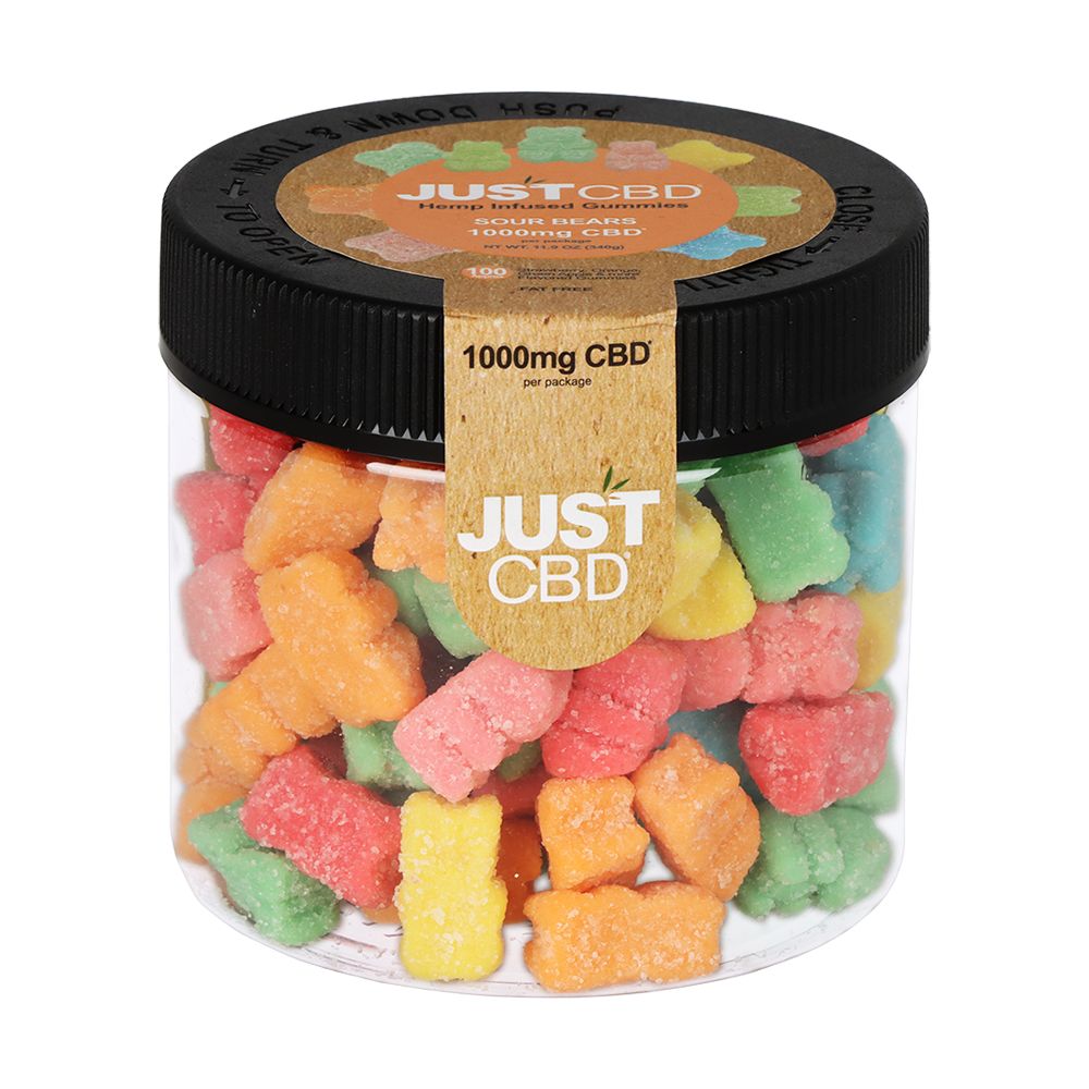 JUST CBD Gummies | 1000mg - Discreet Smoker