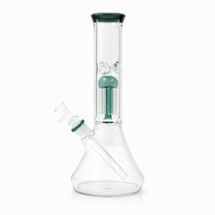 AzureFlow 12” Beaker Bong - Discreet Smoker
