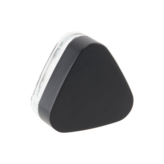 Loud Lock 5ml Triangle Glass Jar with Lid – 250ct - Discreet Smoker