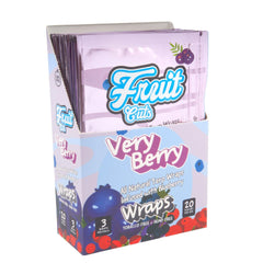 Fruit Cuts Natural Pulp Wraps - King Size - 3pk - 20ct