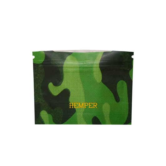 HEMPER Camouflage Smell Proof Bags - 10ct Small - Discreet Smoker