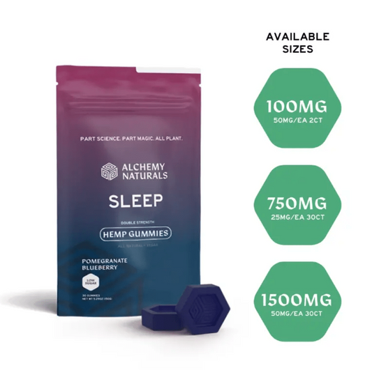 CBD Gummies For Sleep - Full Spectrum CBD + CBN - Discreet Smoker