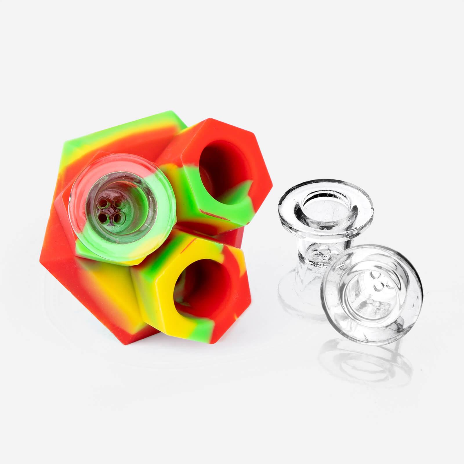 Silicone Bong Bowl Triplets