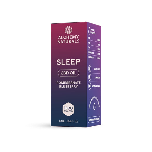 Sleep CBD OIl - 1500mg - Discreet Smoker