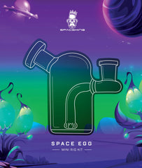 Space King Glass - 'Space Egg' Mini Rig - Discreet Smoker