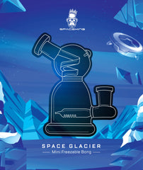 Space King Glass - 'Space Glacier' Freezable Bong - Discreet Smoker