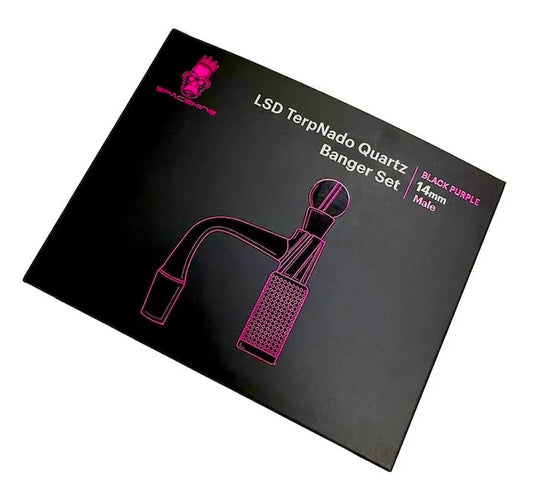 Space King Fully Fused LSD TerpNado (Black Purple) - Discreet Smoker