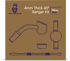 Space King 4mm Thick 45 Banger Kit (Brown) - Discreet Smoker