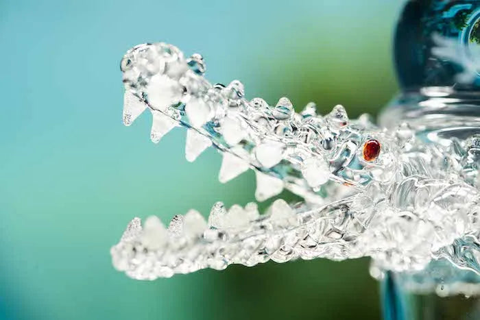 Space King Crocodile Banger - Handmade - Discreet Smoker