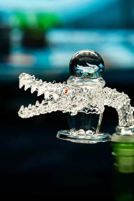 Space King Crocodile Banger - Handmade - Discreet Smoker