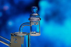 Space King Opaque White Bottom Banger Kit (Coral) - Discreet Smoker