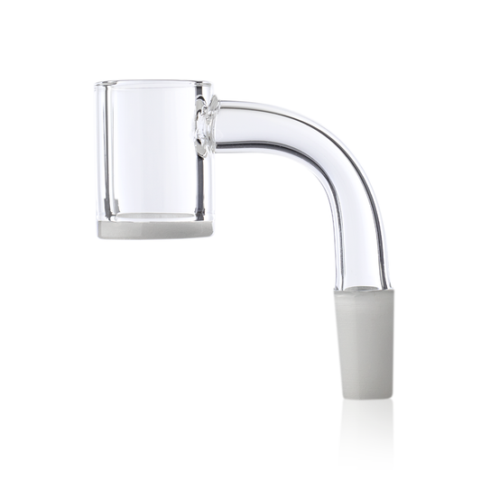 MJ Arsenal White/Opaque Bottom Large Quartz Bucket - Discreet Smoker