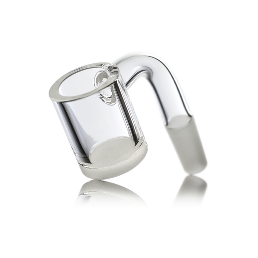 MJ Arsenal White/Opaque Bottom Large Quartz Bucket - Discreet Smoker