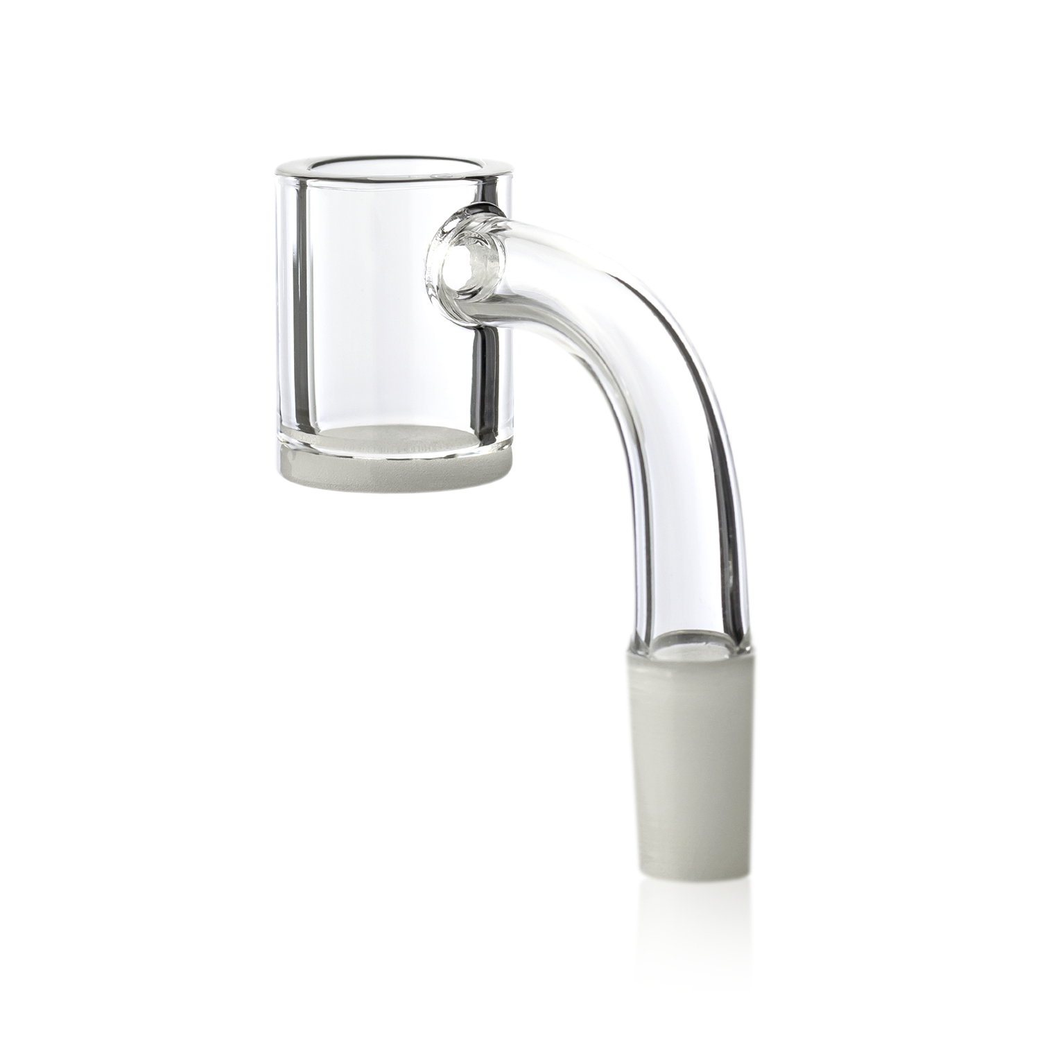 MJ Arsenal White/Opaque Bottom Large Quartz Bucket - Discreet Smoker