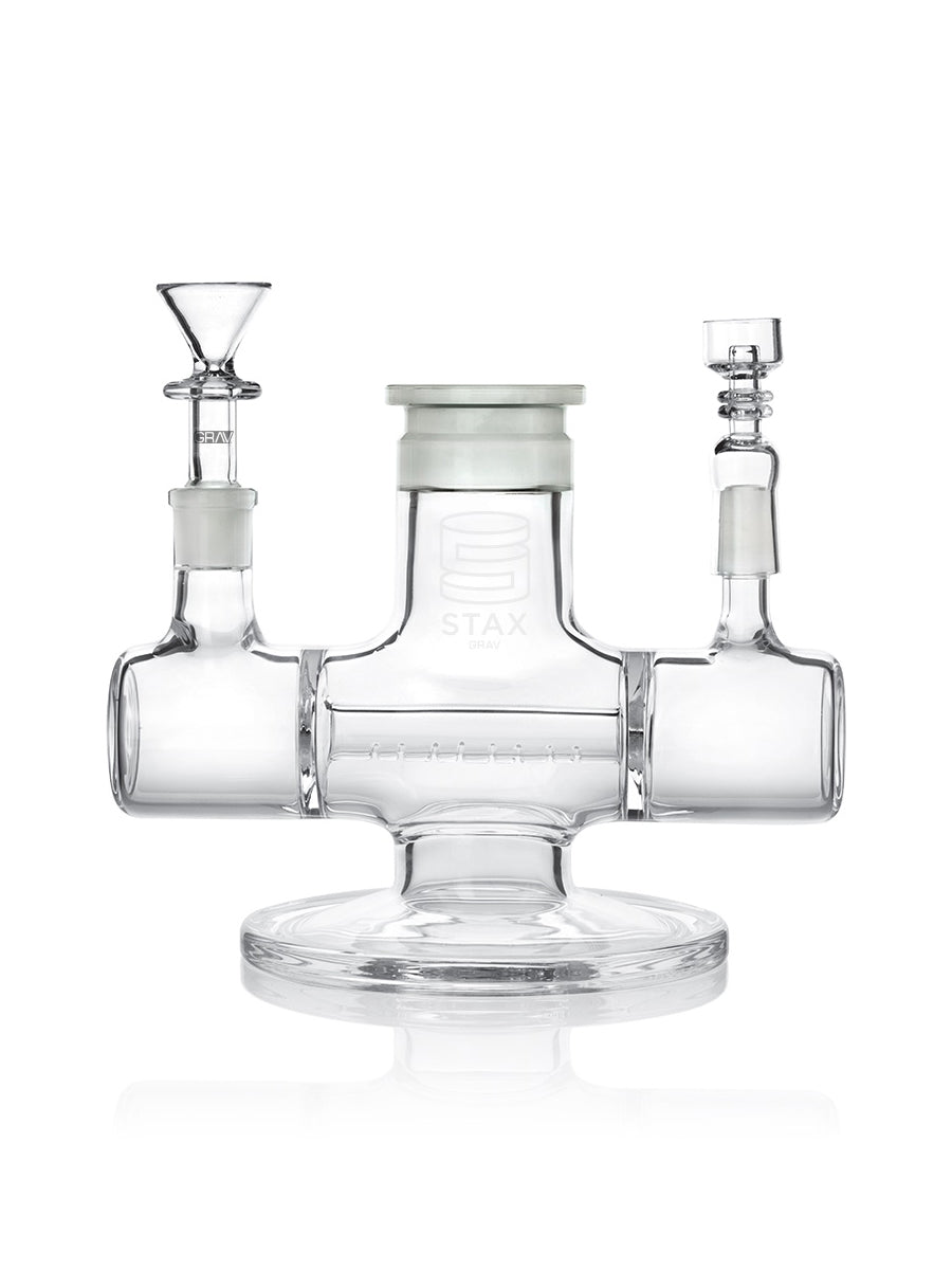 GRAV® STAX® Dual-Function Inline Base - Discreet Smoker