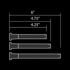 Universe 4.25" Clear Downstem - Discreet Smoker