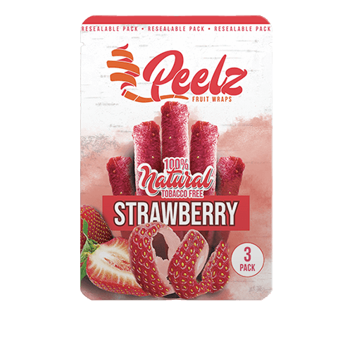 Peelz Fruit Wraps - Strawberry (10-Pack)