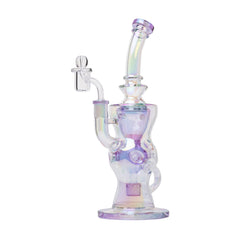 Human Grade 11.5" Swiss Incycler Glass Water Pipe - Discreet Smoker