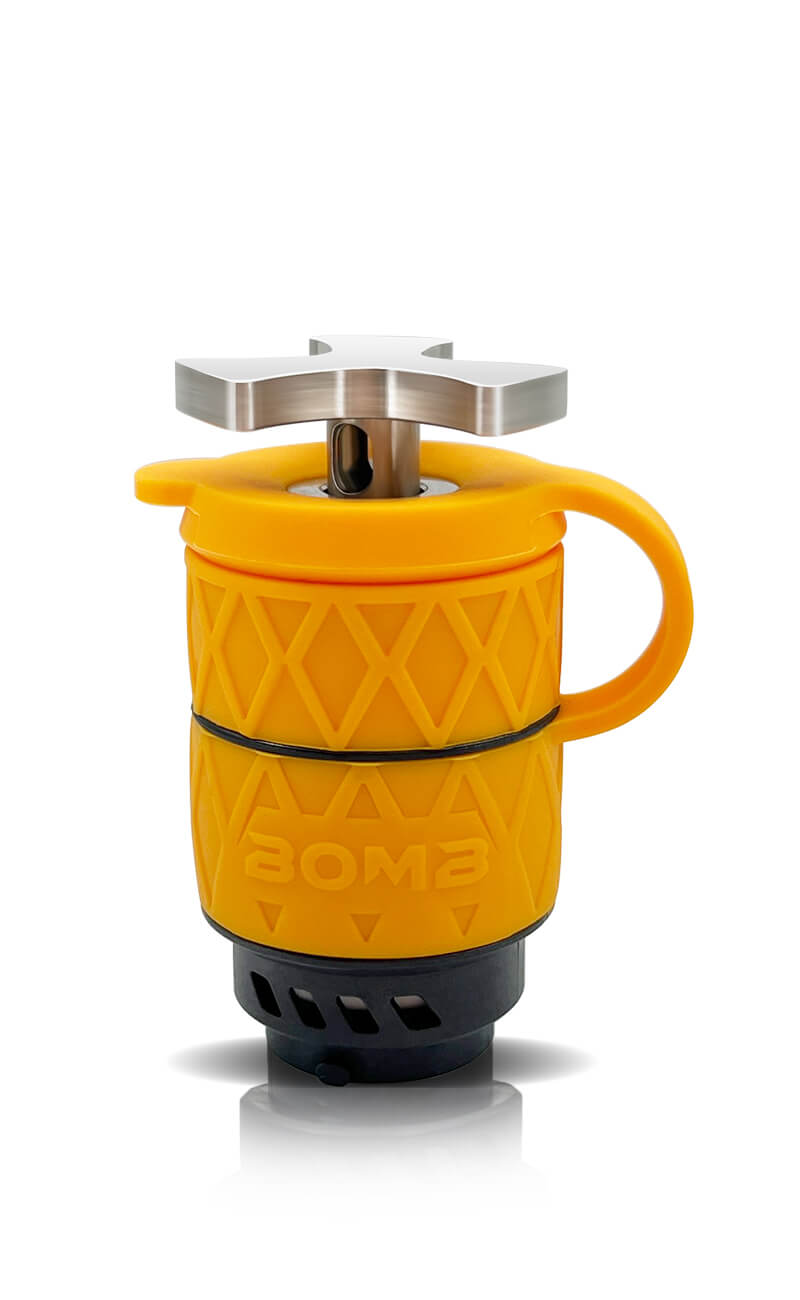 Bomb Erig Sykloud Atomizer - Orange - Discreet Smoker