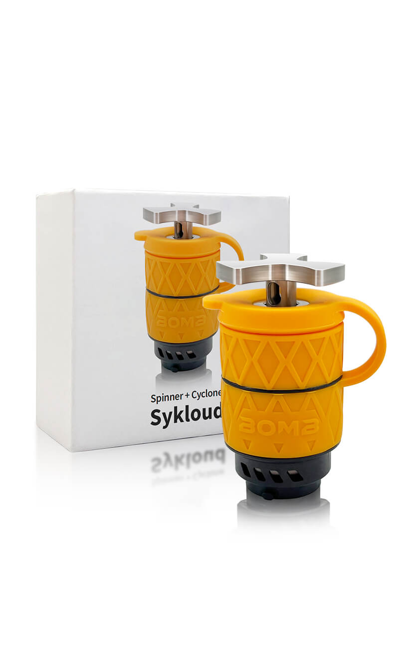 Bomb Erig Sykloud Atomizer - Orange - Discreet Smoker