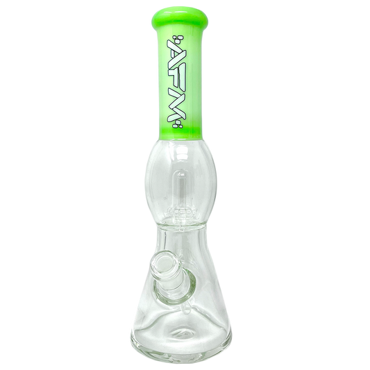 12" AFM Glass UFO Sleeve Glass Beaker Bong - Discreet Smoker