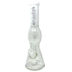 12" AFM Glass UFO Sleeve Glass Beaker Bong - Discreet Smoker