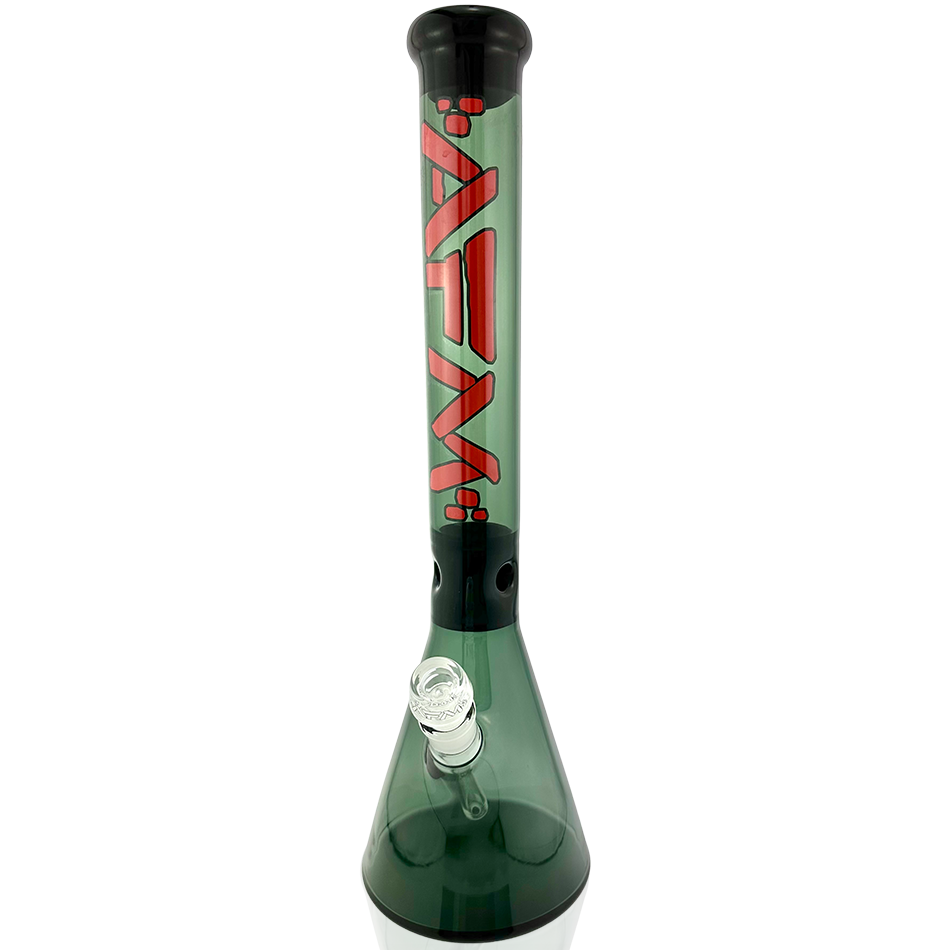 18" AFM Pulsar Color Glass Beaker Bong - Discreet Smoker