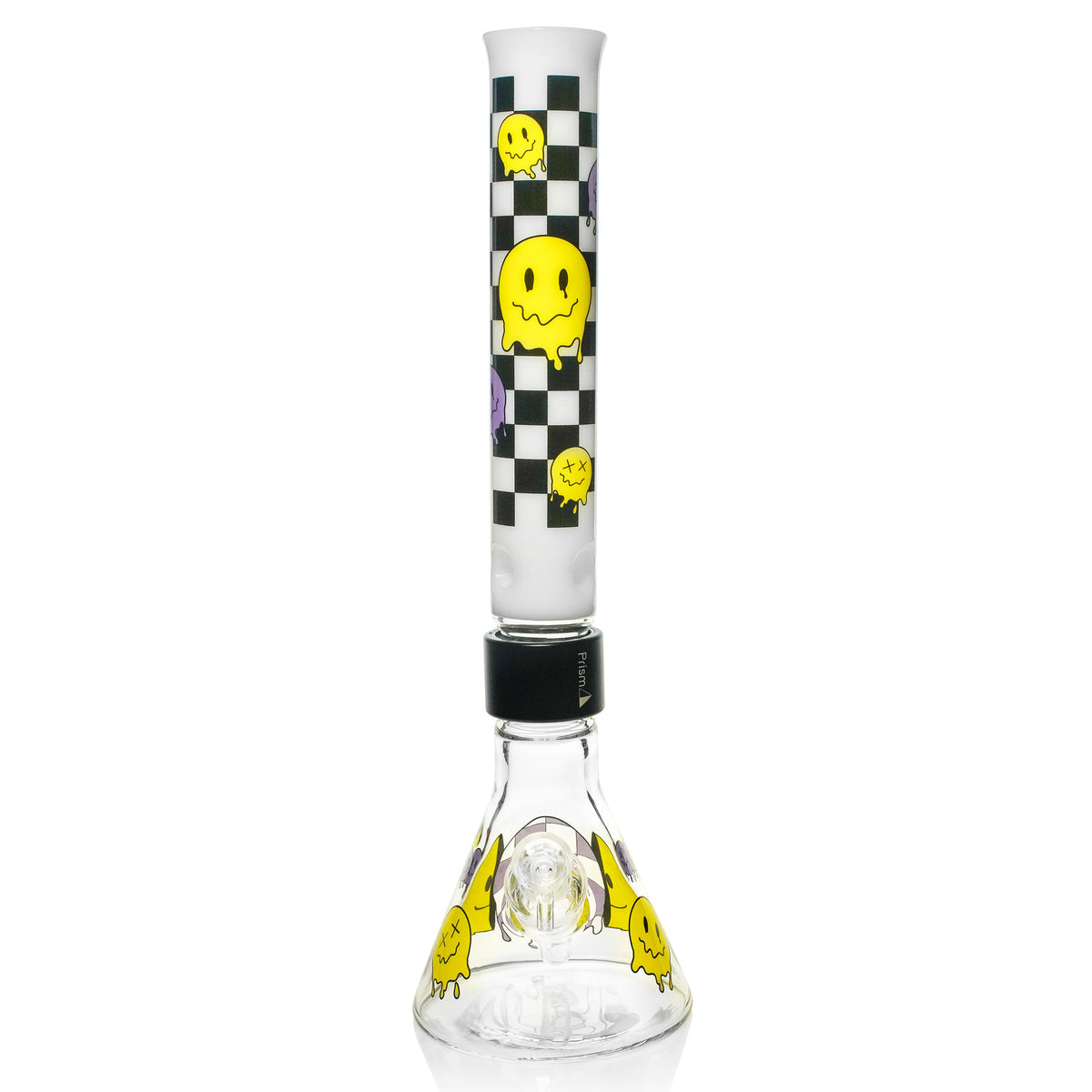 Smile Tall Beaker - Discreet Smoker