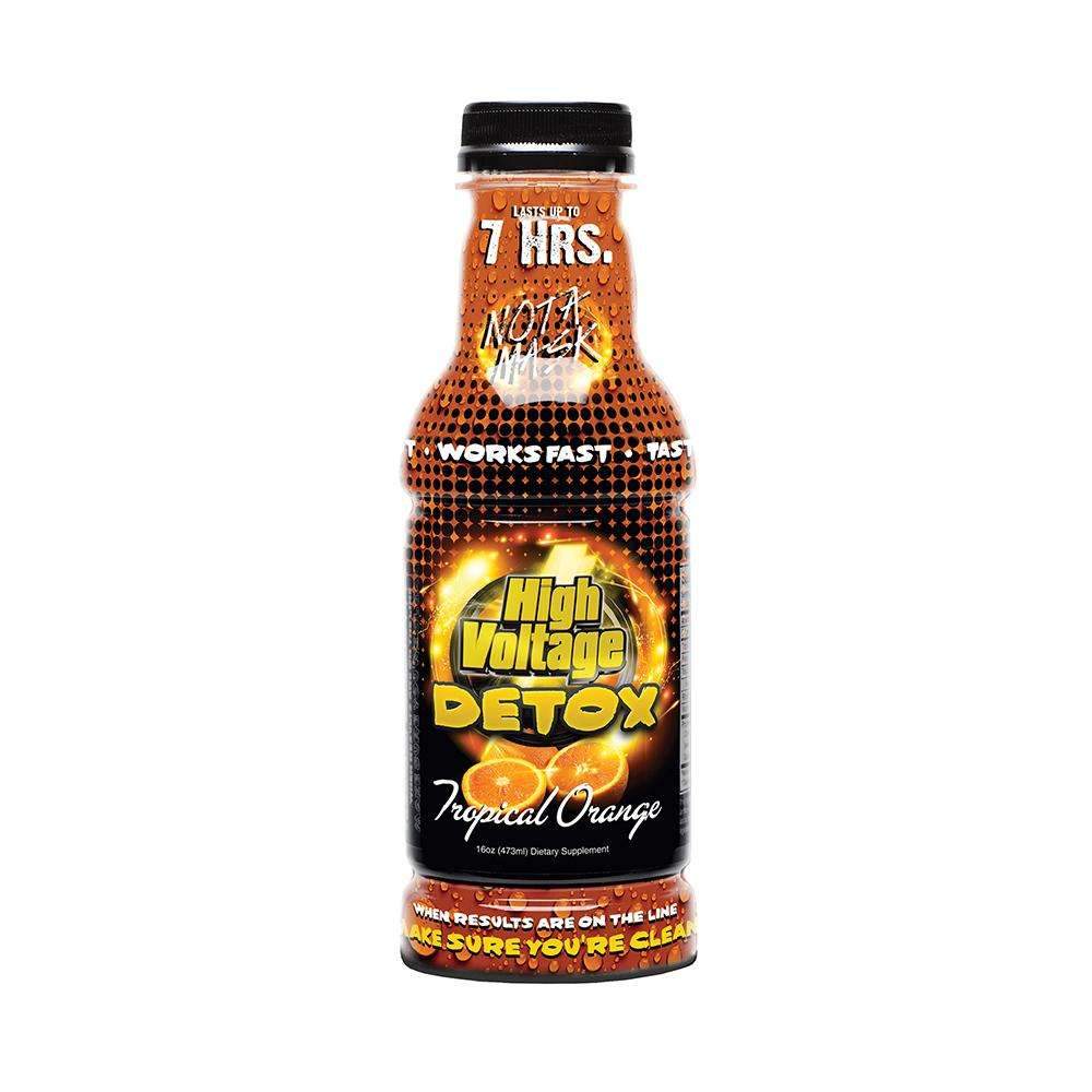 High Voltage Detox 16oz - Tropical Orange - Discreet Smoker
