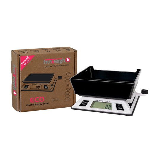 Truweigh ECO Kinetic Energy Mini Scale - 1000g x 0.1g - Discreet Smoker
