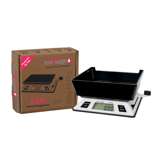 Truweigh ECO Kinetic Energy Mini Scale - 200g x 0.01g - Discreet Smoker