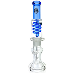 14″ AFM Shower Head Freezable Coil Bong – Glycerin Coil - Discreet Smoker