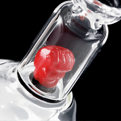 MJ Arsenal x Tyson 2.0 Punch-Out Bubbler - Discreet Smoker
