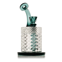 Jane West Twenties Collection Glass Water Pipe – 7½″ - Discreet Smoker