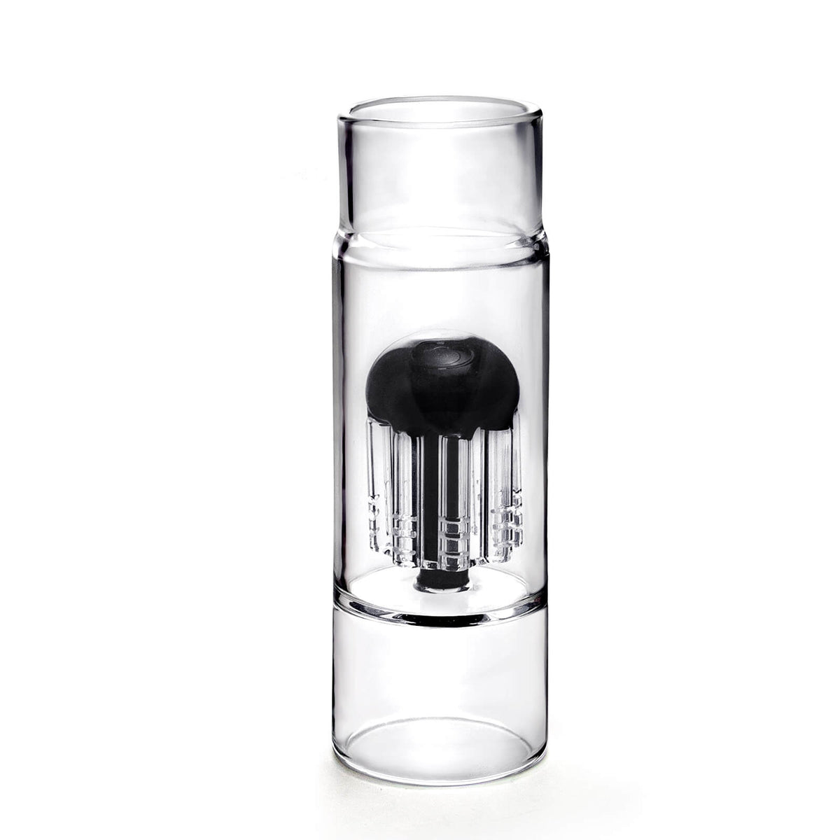 Tilted Silicone Tree Perc Bong - Discreet Smoker
