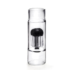 Tilted Silicone Tree Perc Bong - Discreet Smoker