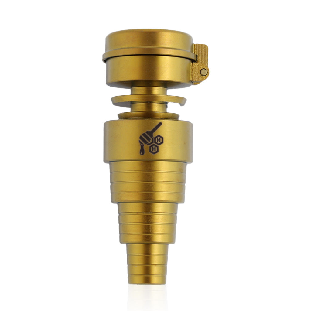 TITANIUM 6 IN 1 CARB CAP DAB NAIL - Discreet Smoker
