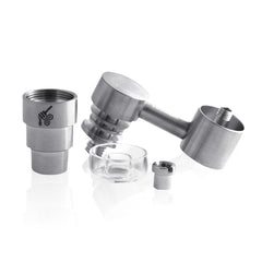 TITANIUM 4 IN 1 SIDECAR HYBRID BANGER DAB NAIL