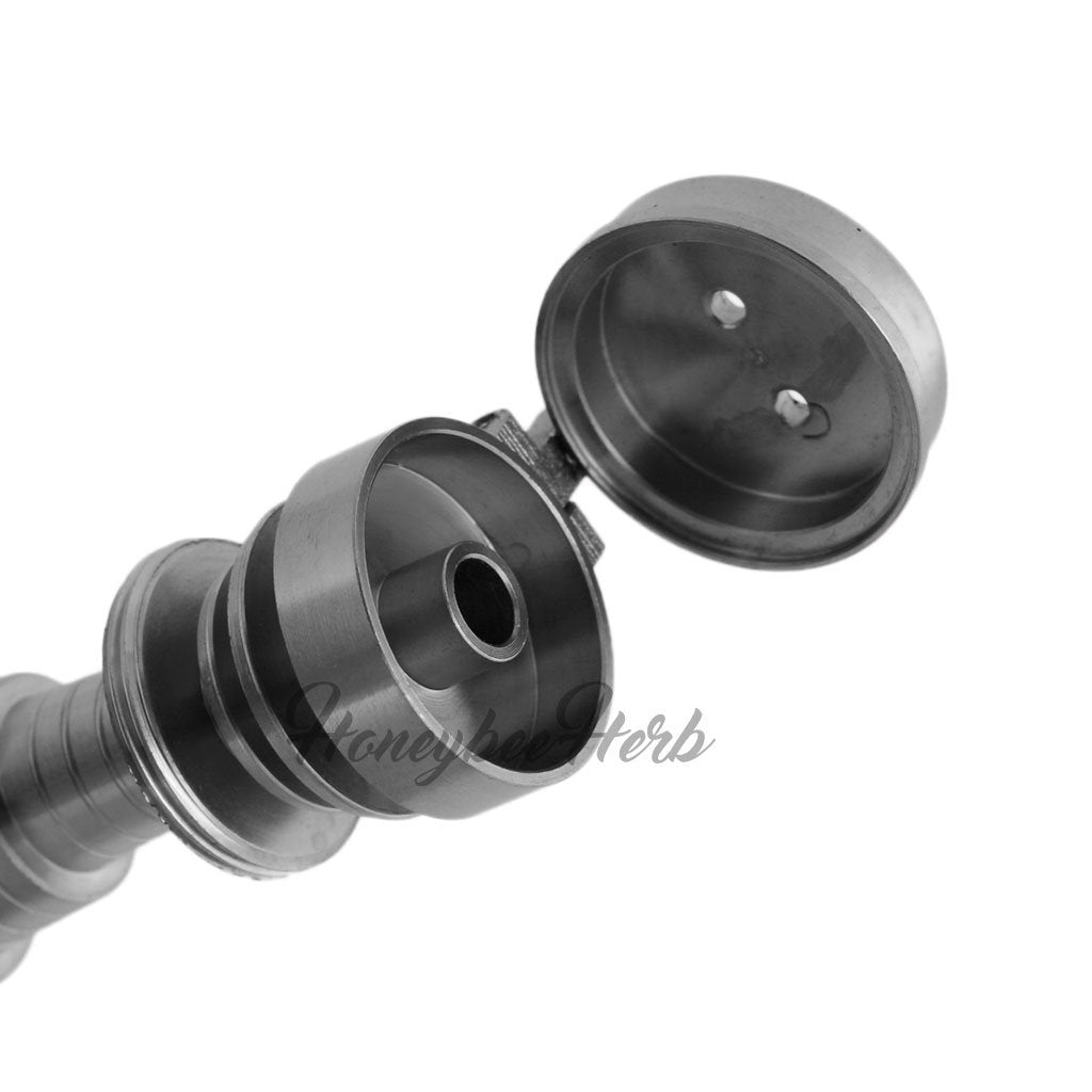 TITANIUM 6 IN 1 CARB CAP DAB NAIL - Discreet Smoker