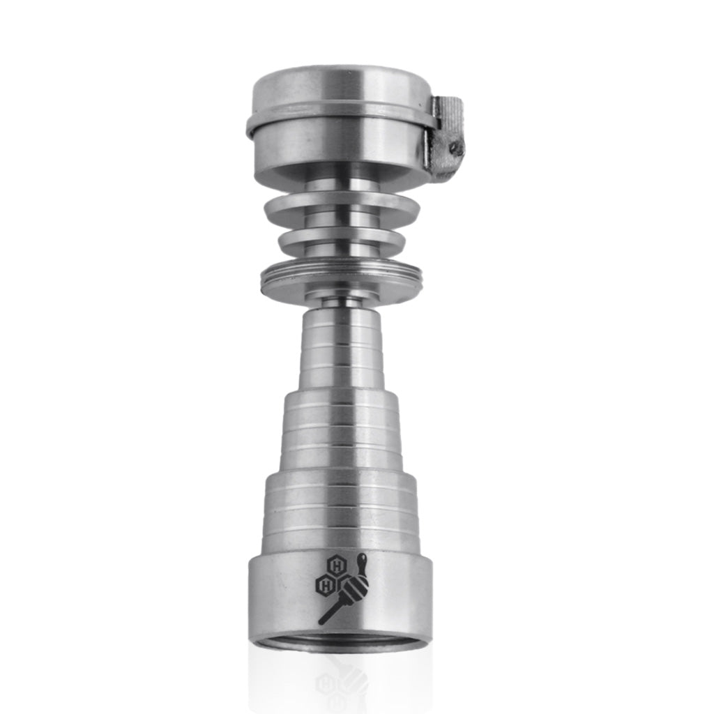 TITANIUM 6 IN 1 CARB CAP DAB NAIL - Discreet Smoker