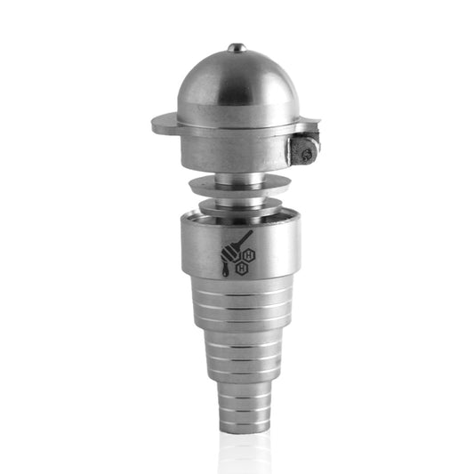 TITANIUM 6 IN 1 BASEBALL CARB CAP DAB NAIL - Discreet Smoker
