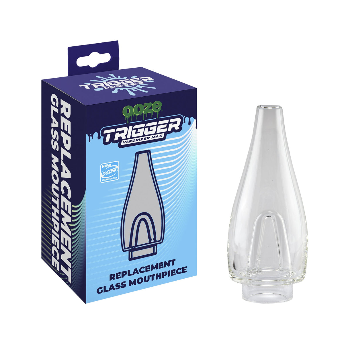 Ooze Trigger Replacement Glass - Discreet Smoker