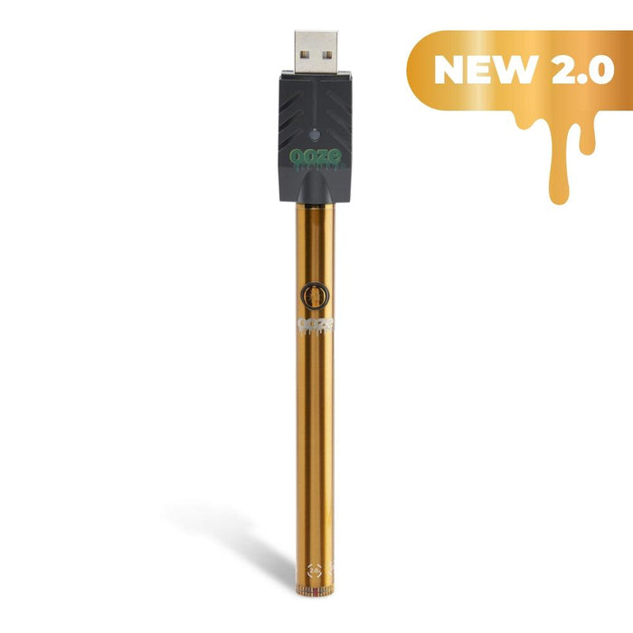 Ooze Twist Slim Pen 2.0 510 Thread Vaporizer Battery, Juicy Orange