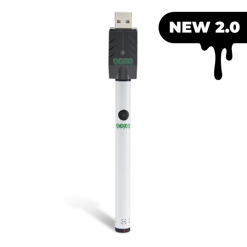 Ooze Twist Slim Pen 2.0 510 Thread Vaporizer Battery - Discreet Smoker