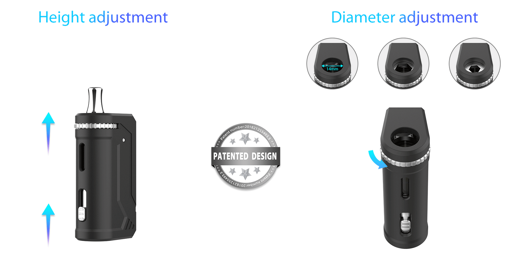 Yocan UNI Pro Plus - Discreet Smoker