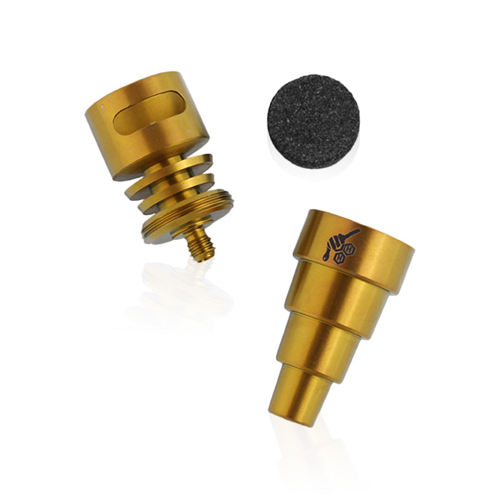 TITANIUM 6 IN 1 MOON ROCK DAB NAIL - Discreet Smoker